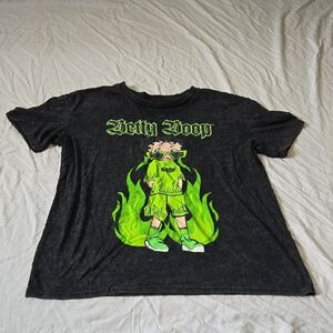 Womens Large Betty Boop Billy Elish T-Shirt